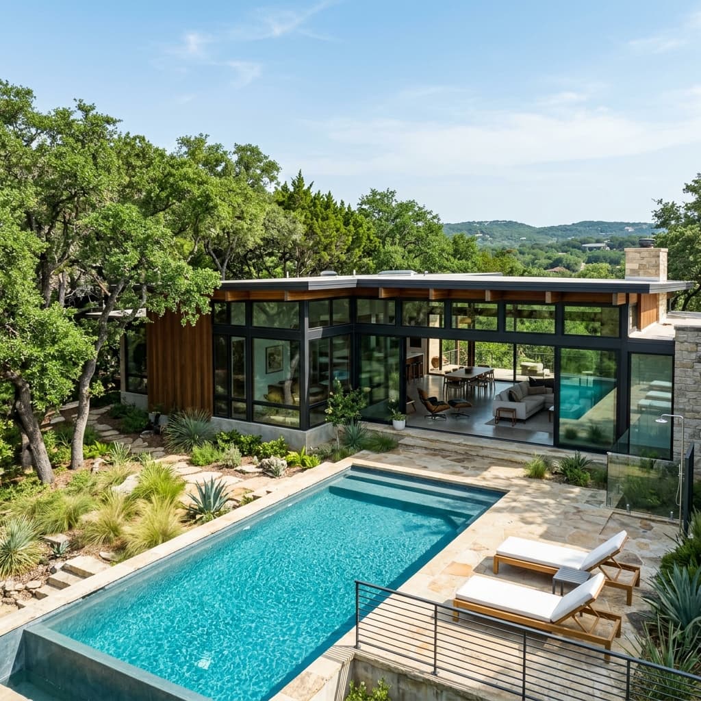 West Lake Hills Modernist