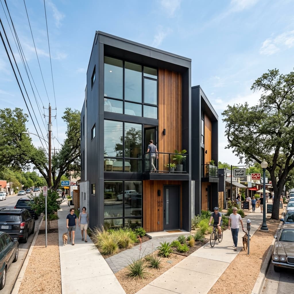 South Congress Sleek Townhouse